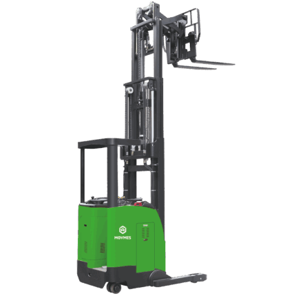 Empilhadeira retrátil CQDH15C - Altura máxima de elevação: 7400mm