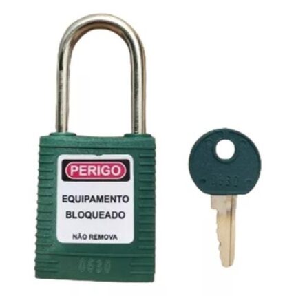 Cadeado de Bloqueio NR10 e NR12 Haste em Aço Inox 38mm BD-G04